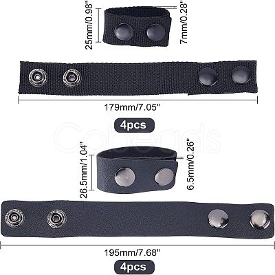 4Pcs Military Tactical Belt Buckle Heavy Duty and 1 Set Tactical Double Snap Belt Keeper Loop FIND-FH0002-66-1