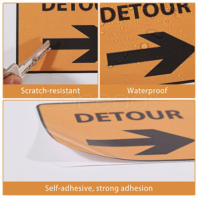 PVC Warning Self Adhesive Stickers DIY-WH0591-669-1
