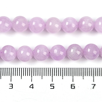 Natural Kunzite Beads Strands G-K285-01-8mm-1