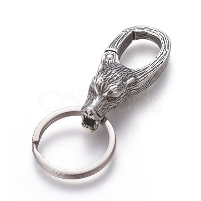 304 Stainless Steel Split Key Rings STAS-E452-65AS-1