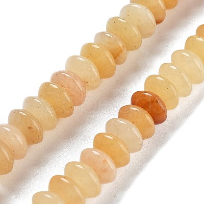 Natural Topaz Jade Beads Strands G-P559-A03-02-1