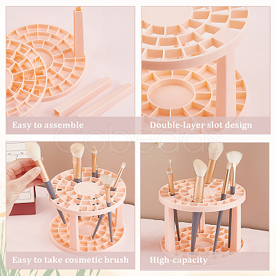 49 Holes Cosmetic Brush Storage Stands MRMJ-WH0012-46B-1