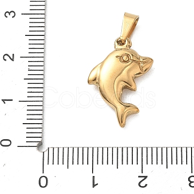 304 Stainless Steel Pendants STAS-B141-03H-G-1