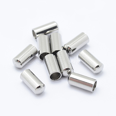 Tarnish Resistant 304 Stainless Steel Cord Ends STAS-I097-072C-1