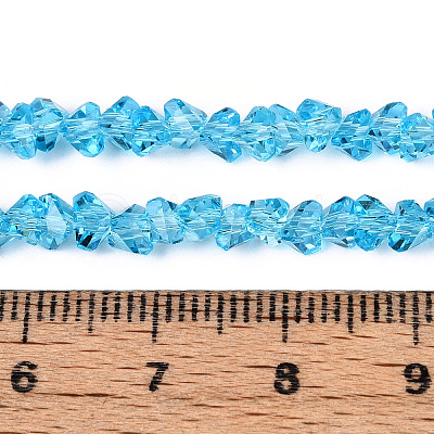Transparent Glass Beads Strands X-GLAA-N018-4mm-03-1
