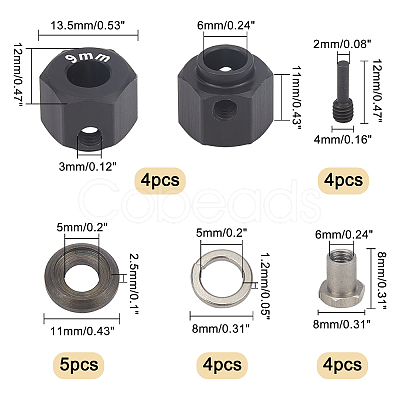 Alloy Remould Accessories Set FIND-WH0071-56-1