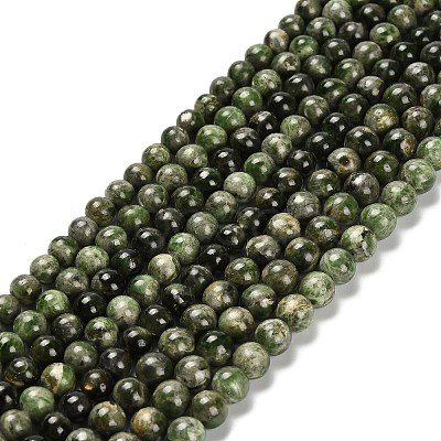 Natural Diopside Beads Strands G-R006-A01-03-1