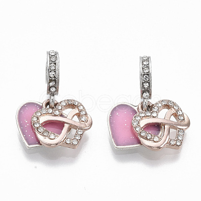 Alloy European Dangle Charms MPDL-T004-04P-1