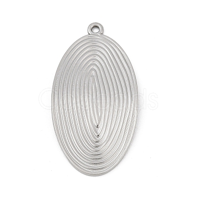 304 Stainless Steel Pendants STAS-D366-02A-P-1