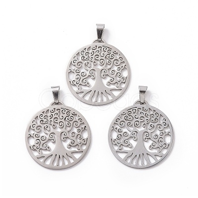 Non-Tarnish 201 Stainless Steel Pendants STAS-T046-JN269-1-1