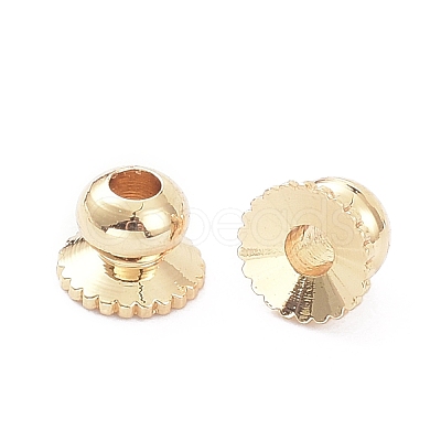 Apetalous Brass Bead Caps KK-K086-20LG-1