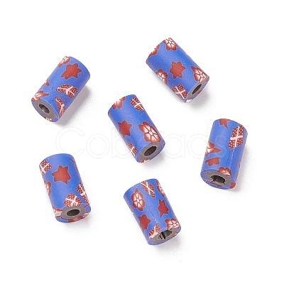 Handmade Polymer Clay Beads CLAY-XCP0001-15-1