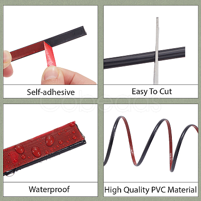 PVC Self-Adhesive Flexible Molding Trim DIY-CP0011-89A-03-1