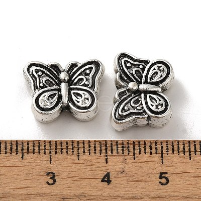 Tibetan Style Alloy Beads PALLOY-P302-14B-AS-1