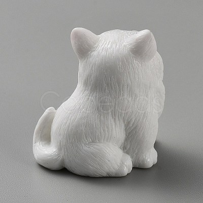 Resin Dog Figurines Ornament DJEW-TAC0007-01D-1