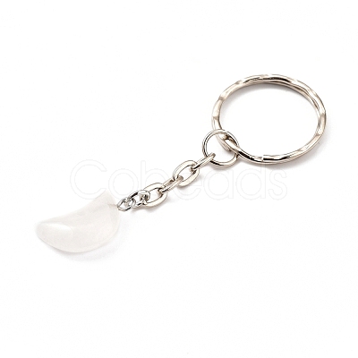 Natural & Synthetic Mixed Gemstone Keychain KEYC-JKC00225-1