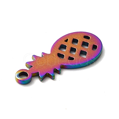 Ion Plating(IP) 201 Stainless Steel Pendants STAS-A066-13M-1