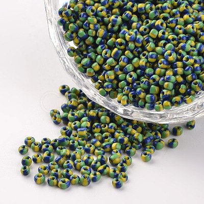 12/0 Opaque Colours Seep Glass Beads LS-SEED-M008-C05-1