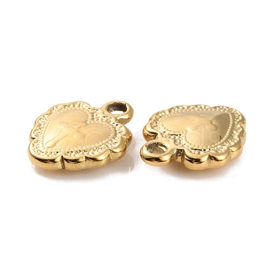 Ion Plating(IP) 304 Stainless Steel Charms STAS-D051-19G-1