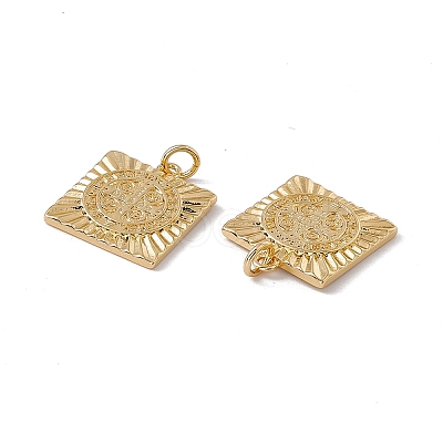 Brass Pendants KK-G439-49G-1