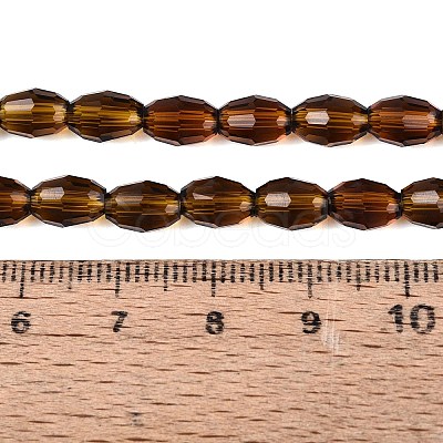 Transparent Glass Beads Strands GLAA-N071-01A-A18-1