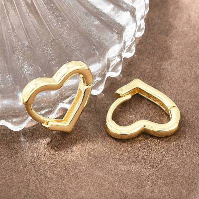 Brass Hoop Earrings for Women KK-CBAD104-05G-1
