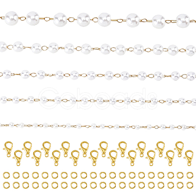 DIY Chain Necklace/Bracelets Kits DIY-HS0002-43G-1