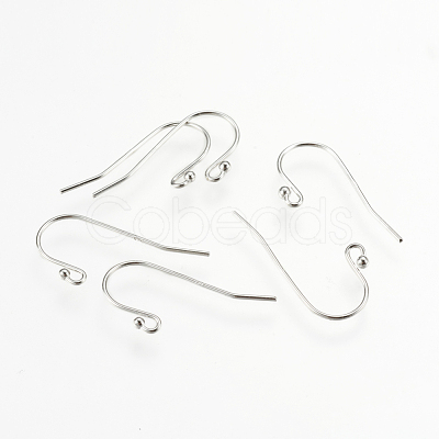 925 Sterling Silver Earring Hooks STER-K037-011-1