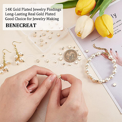 Brass Beads KK-BC0007-53-1