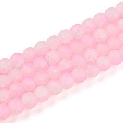 Crackle Glass Beads X1-GLAA-N009-8mm-02-1