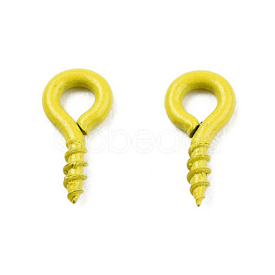 Spray Painted Iron Screw Eye Pin Peg Bails IFIN-N010-002A-14-1