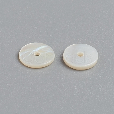 Freshwater Shell Beads BSHE-G026-04B-9mm-1