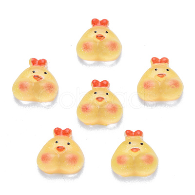 Translucent Resin Cabochons CRES-N030-016-1