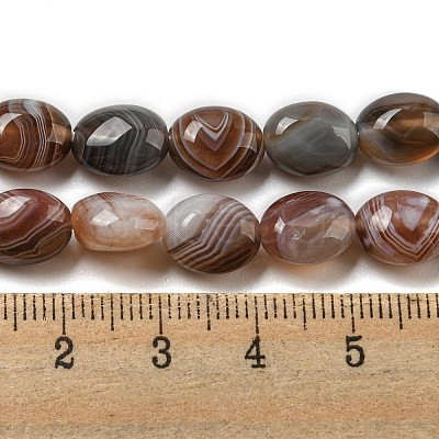 Natural Botswana Agate Beads Strands G-NH0015-C03-01-1