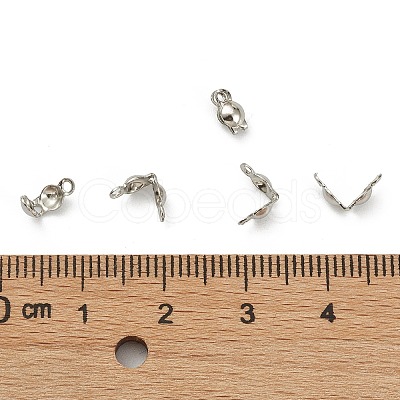 Tarnish Resistant 304 Stainless Steel Bead Tips A-STAS-G127-06P-1