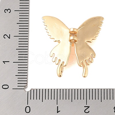 Brass with Glass Beads KK-B100-045G-02-1