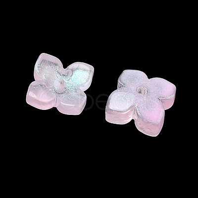 Dyed & Heated Glass Bead Caps GLAA-Z019-01H-1