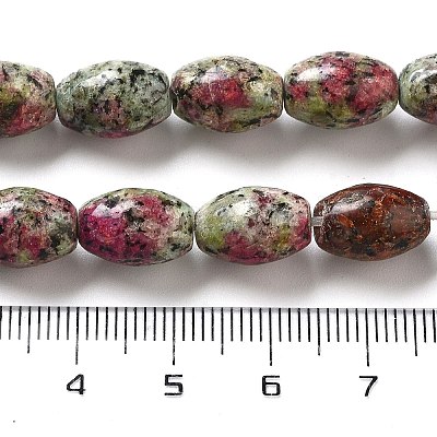 Natural Ruby in Zoisite Beads Strands G-B106-B12-01-1