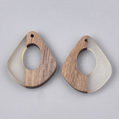 Resin & Wood Pendants X-RESI-S358-06A-1