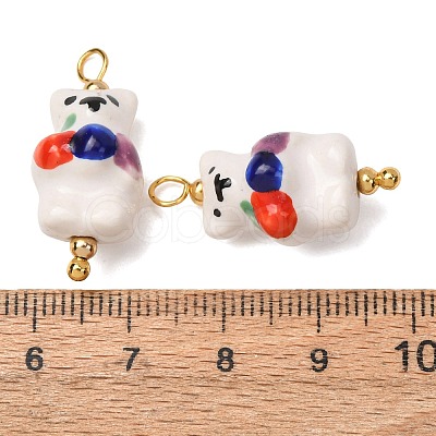 Handmade Porcelain Pendants PR-CBA8966-01G-1