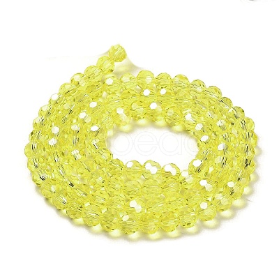 Transparent Glass Beads EGLA-A035-T6mm-B03-1