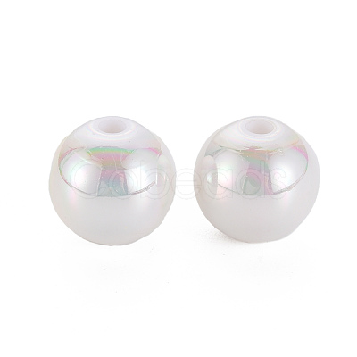 Opaque Acrylic Beads MACR-S370-14mm-01-1