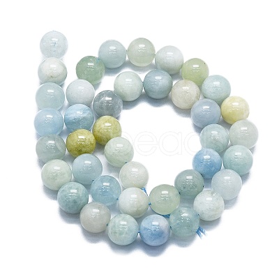 Natural Aquamarine Beads Strands G-K245-A15-05-1