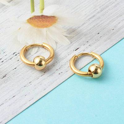 304 Stainless Steel Huggie Hoop Earrings EJEW-JE04555-02-1