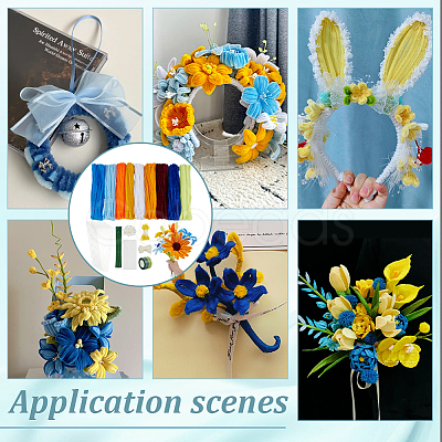 DIY Plush Sticks Set DIY-OC0015-60-1