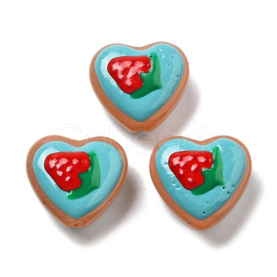 Baking Paint Glass Enamel Beads LAMP-V001-06G-1