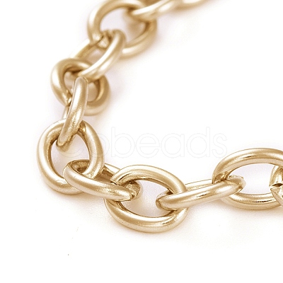Unisex 304 Stainless Steel Cable Chain Bracelets BJEW-P245-39G-1