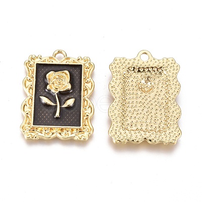 Alloy Pendants X-ENAM-R053-002B-1