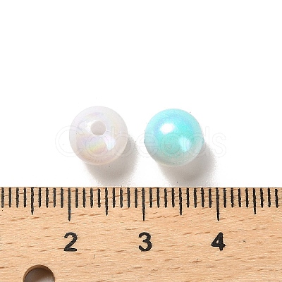 Opaque Acrylic Beads OACR-Z016-01A-M-1