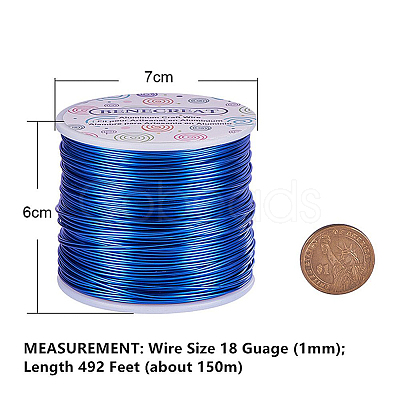 Round Aluminum Wire AW-BC0001-1mm-01-1